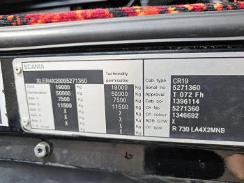 R730 V8 4x2 TOPLINE / FULL AIR / RETARDER / HYDRAULIC